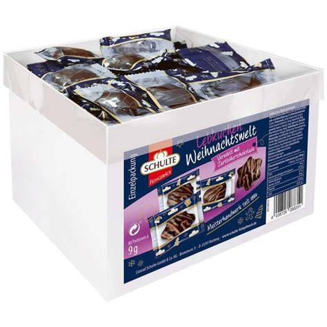 Produktpalette im Werksverkauf von Schulte Lebkuchen