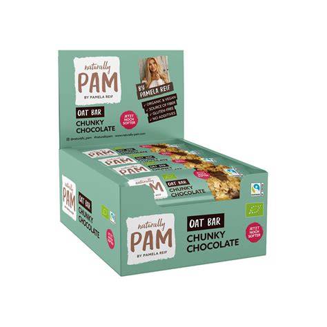 Produktverpackung Naturally Pam Chocolate
