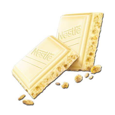 Produktverpackung Nestlé Weiße Schokolade Crisp