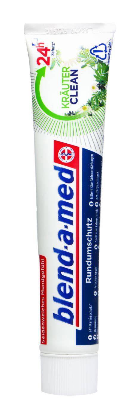 Produktverpackung blend-a-med Kräuter Clean (Symbolische Darstellung)