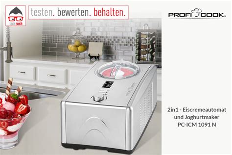 ProfiCook PC-ICM 1091 Gerät und Sichtfenster