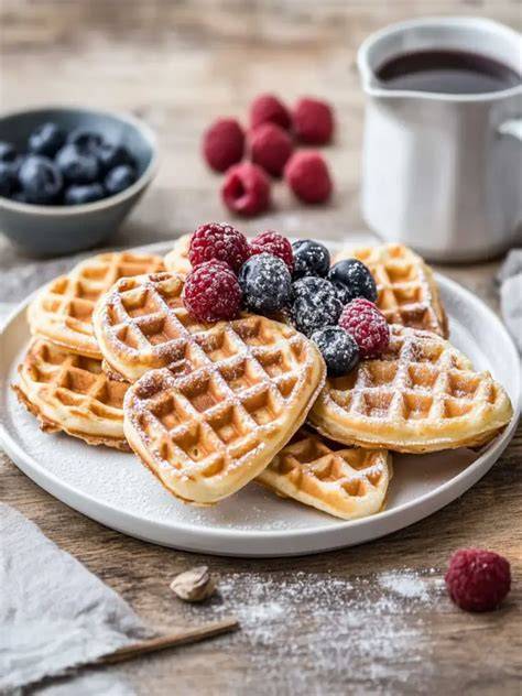 Prominente und Waffeln: Glückliche Gesichter am Waffeltisch