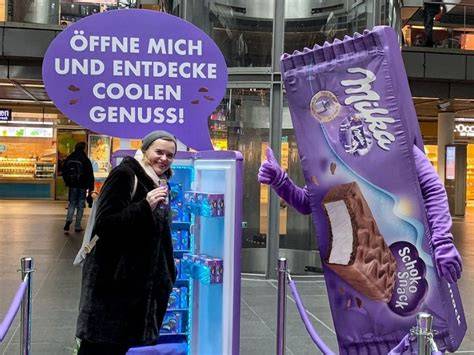 Promotions-Tour Milka Schoko Snack Sampling