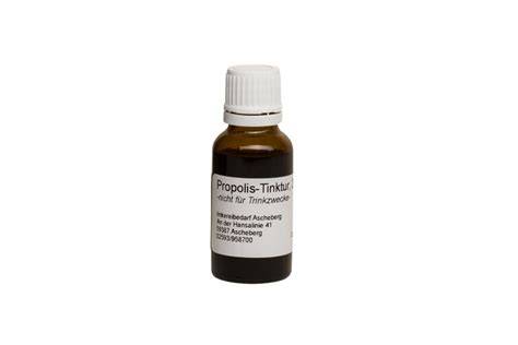 Propolis-Tinktur in Tropfflaschen