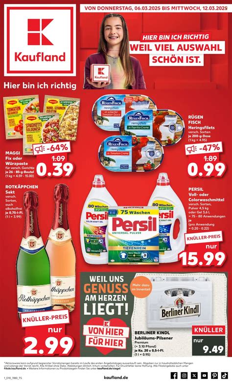 Prospekt mit Kaufland-Angeboten