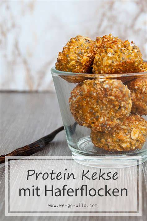 Protein Kekse mit Nüssen und Samen