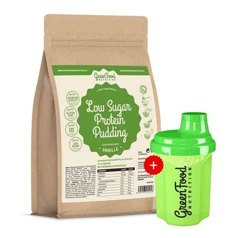 Protein Pudding im Shaker mit Milch