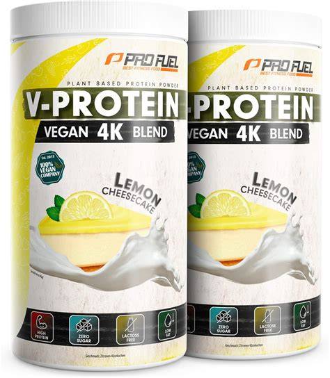 Protein Pulver mit Zitrone Käsekuchen Geschmack