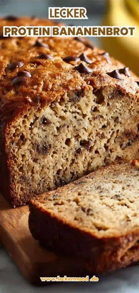 Protein-Bananenbrot in Scheiben