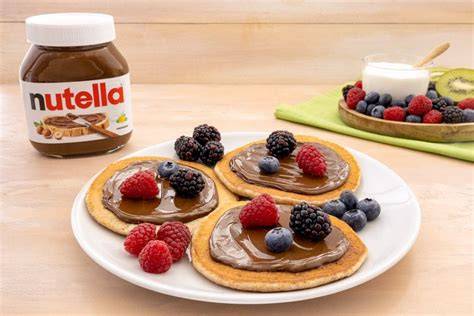 Protein-Nutella auf Brot und Pancakes