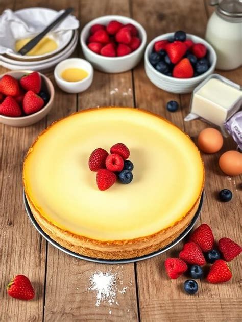 Protein-Tassen-Käsekuchen mit frischen Beeren