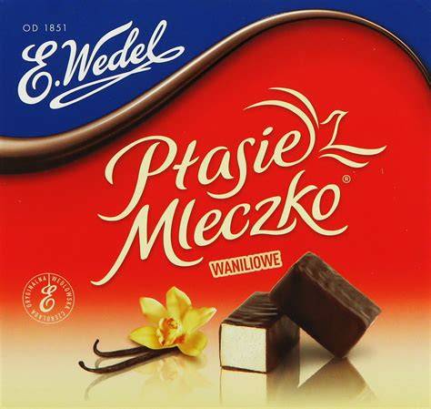 Ptasie Mleczko - das berühmte Milchschaumprodukt von Wedel
