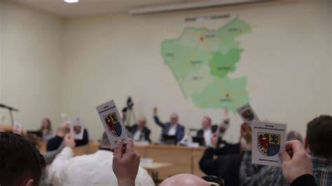 Publikumsabstimmung: Stimmkarten vor Lebkuchenhaus-Displays
