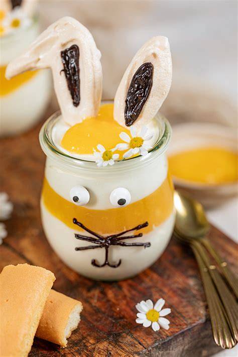 Pudding im Glas serviert als Alternative zum Stürzen