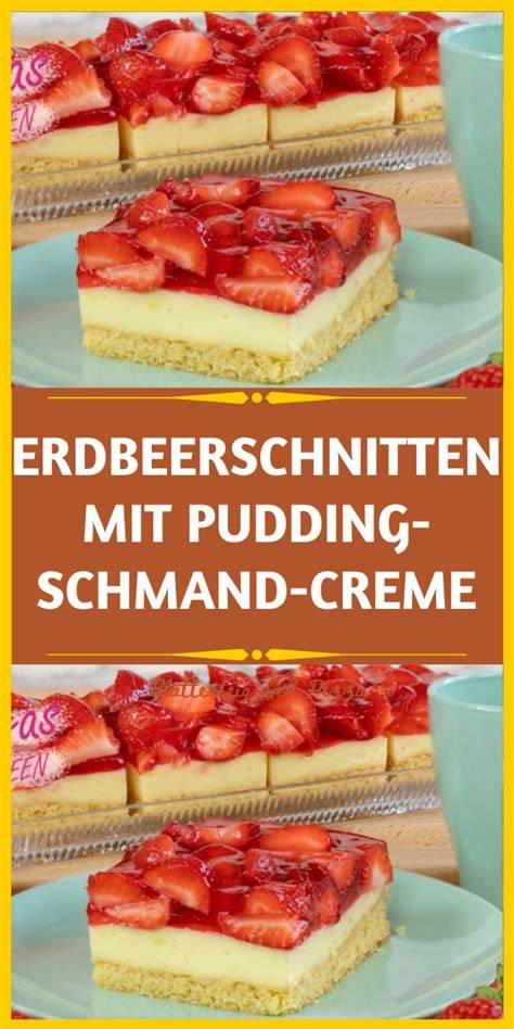 Pudding-Schmand-Creme: Textur und Schichtung