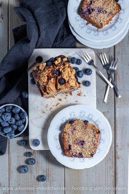Puddingblume mit Blaubeeren