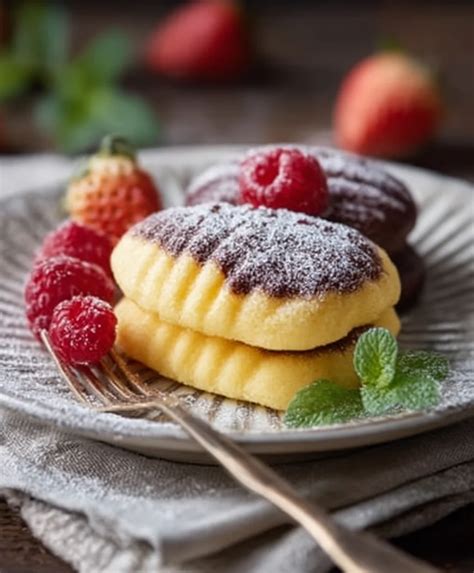 Puddingkekse auf einem Backblech