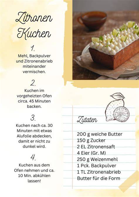 Pumpernickel-Kuchen Zutaten und Zubereitung