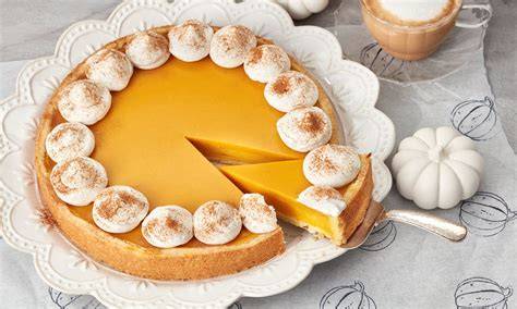 Pumpkin Pie mit Schlagrahm