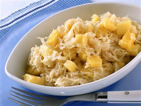 QR-Code für mobiles Sauerkraut mit Ananas und Honig Rezept
