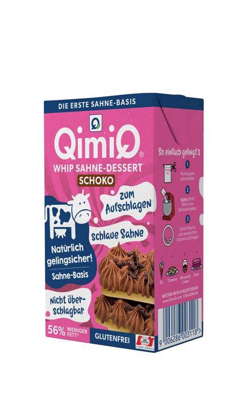 Qimiq Schoko Tortencreme als Cupcake-Füllung