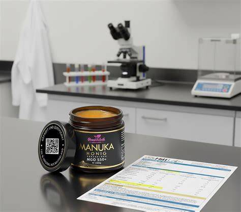 Qualitätskontrolle und Laborprüfung von Manuka-Honig