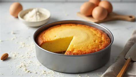 Quark-Kokos-Kuchen in einer Springform