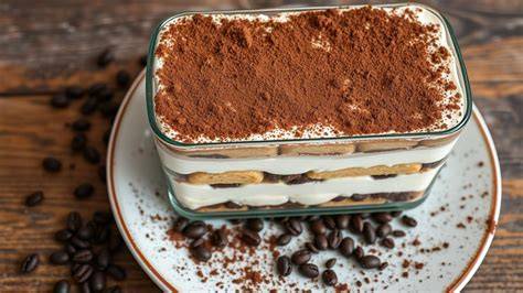 Quark-Tiramisu aufgeschnitten
