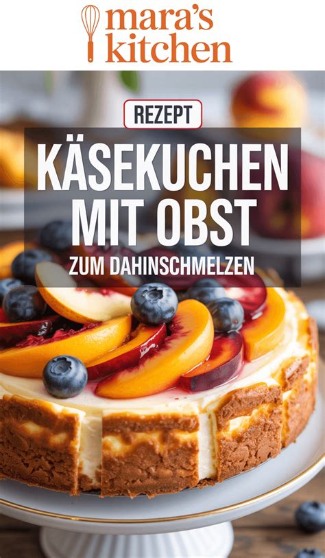 Quarkmasse auf dem Boden, Obst hinzufügen
