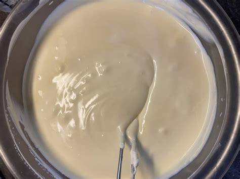 Quarkmasse im Mixtopf