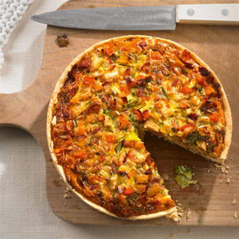 Quiche Varianten: Klassische Lorraine, Gemüse, Lachs und vegetarisch