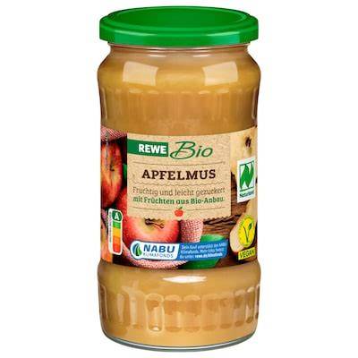 REWE Apfelmus im Vergleich zu anderen Apfelmus-Sorten