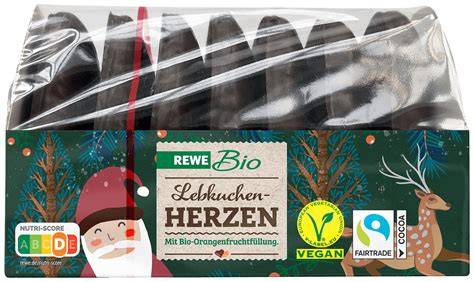 REWE Bio Lebkuchen Geschmack und Konsistenz Visualisierung