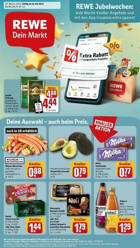 REWE Nougat Angebote Prospekt und Aktionen