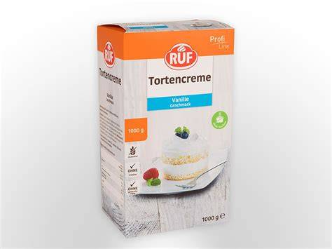 RUF Tortencreme Pulver Packung