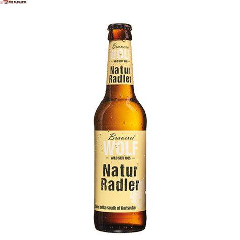 Radler Flaschen verschiedener Marken