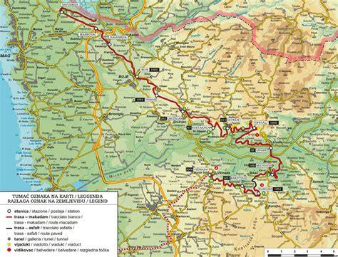 Radroute Parenzana und Landschaft Istrien