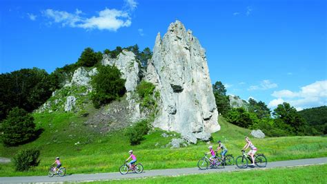 Radweg im Naturpark Altmühltal
