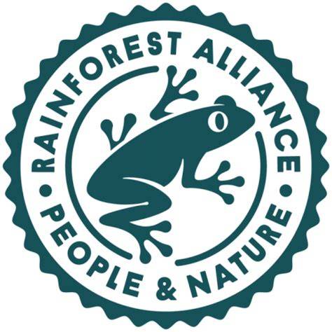 Rainforest Alliance Logo und nachhaltige Landwirtschaft