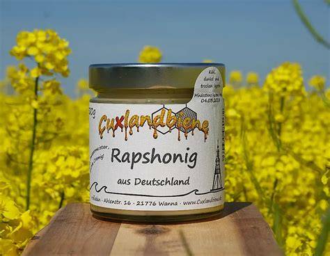 Rapshonig, Ölpresse, Rapsfeld, Milchproduktion