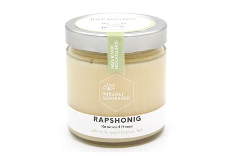 Rapshonig - beliebtes „weißes Gold“ aus Deutschland