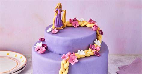 Rapunzel-Motiv auf Torte