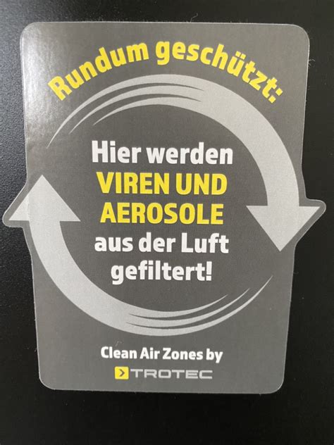 Raumluftreiniger im Restaurantbetrieb