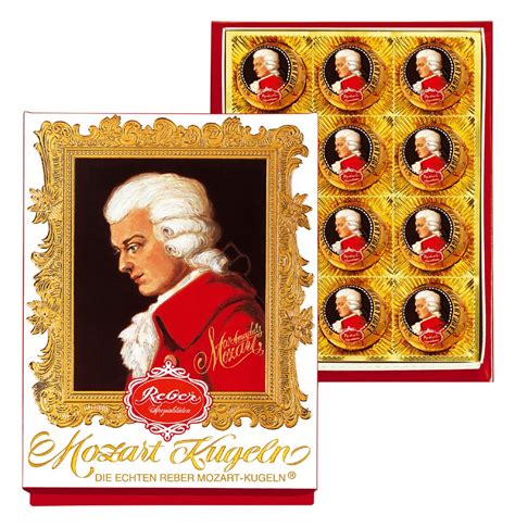 Reber Mozartkugeln und Asbach-Pralinen als Produktverknüpfung