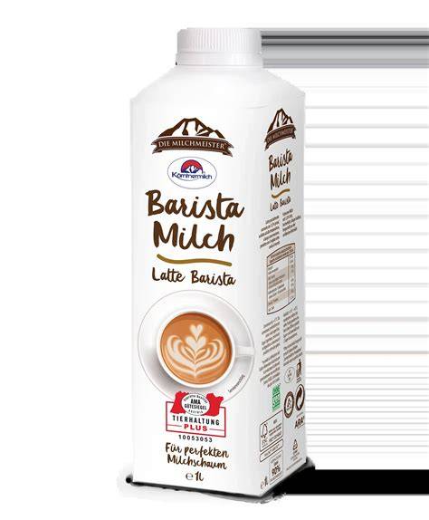 Recyclebare Verpackung von Barista Milch