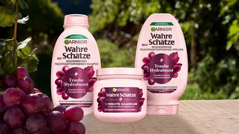 Regal mit Garnier Wahre Schätze Produkten bei Rossmann