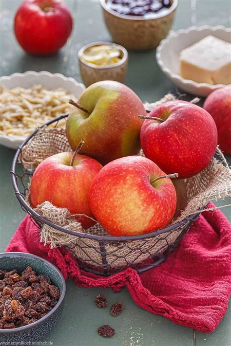 Regionale Zutaten für nachhaltigen Bratapfel