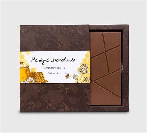 Regionalprodukte-Honig-Schokolade