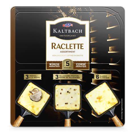 Reifer Kaltbach Raclette in der Höhle