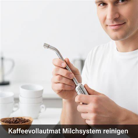 Reinigung Kaffeevollautomat Milchsystem